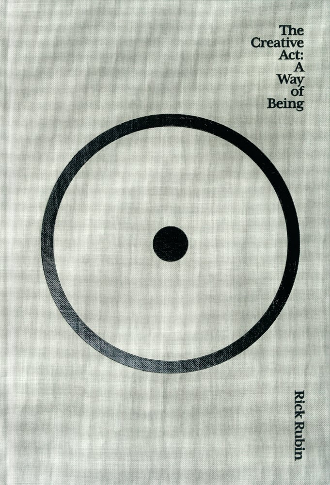 The Creative Act A Way of Being Rick Rubin The Creative Act
A Way of Being
Rick Rubin